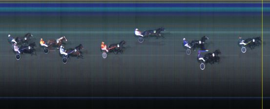 Målfoto for løp 9 på bane LE den 27.10.2014