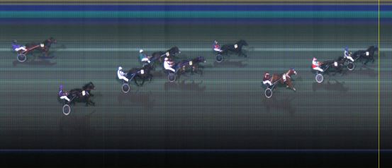 Målfoto for løp 1 på bane LE den 01.11.2014