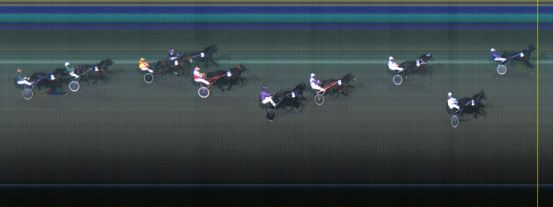 Målfoto for løp 2 på bane LE den 10.11.2014