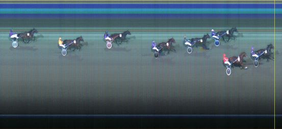 Målfoto for løp 1 på bane LE den 17.11.2014