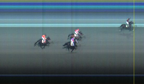 Målfoto for løp 9 på bane LE den 22.11.2014