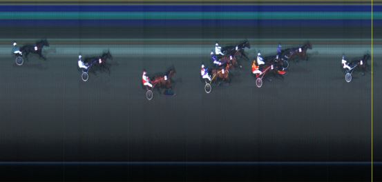 Målfoto for løp 8 på bane LE den 29.11.2014