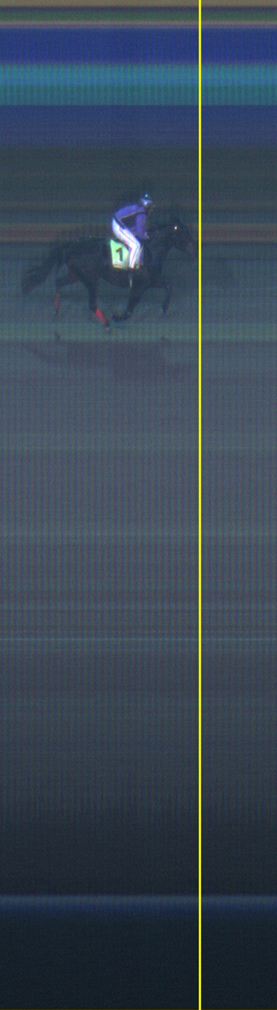 Målfoto for løp 21 på bane LE den 02.12.2014