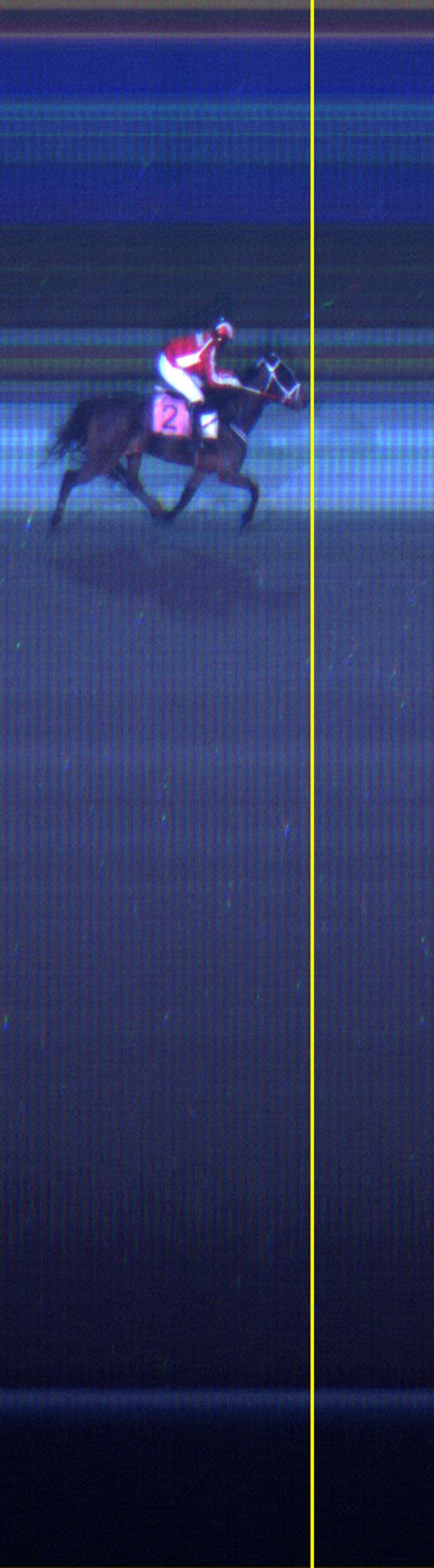 Målfoto for løp 21 på bane LE den 08.12.2014