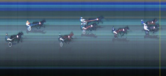 Målfoto for løp 3 på bane LE den 08.12.2014