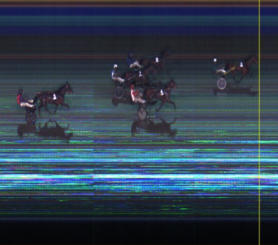 Målfoto for løp 6 på bane LE den 08.12.2014