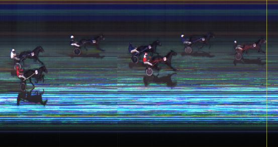 Målfoto for løp 7 på bane LE den 08.12.2014