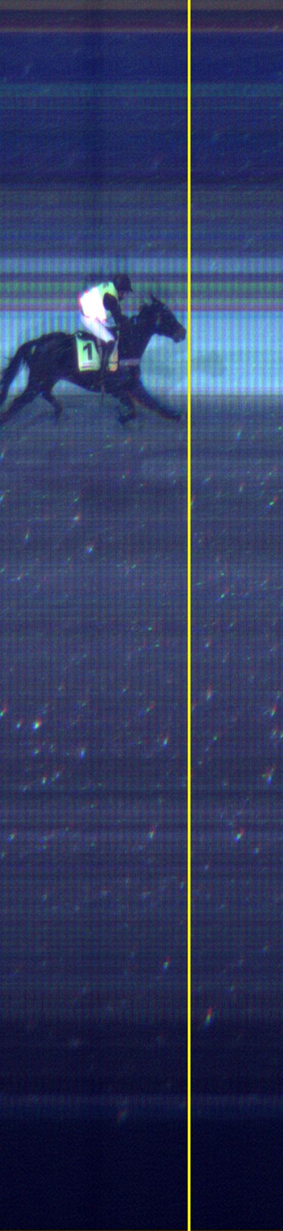 Målfoto for løp 21 på bane LE den 15.12.2014