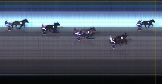 Målfoto for løp 4 på bane LE den 22.12.2014