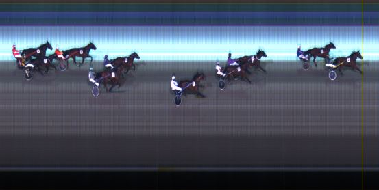 Målfoto for løp 5 på bane LE den 22.12.2014