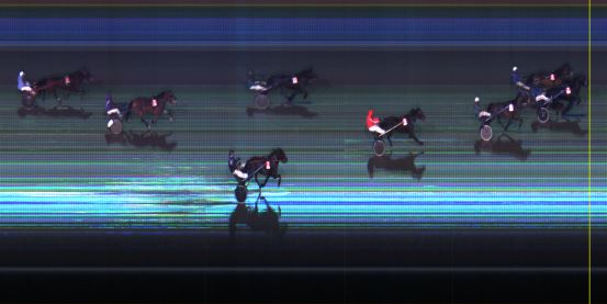 Målfoto for løp 3 på bane LE den 29.12.2014