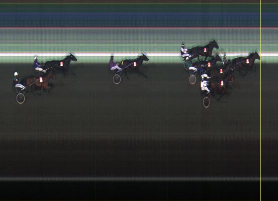 Målfoto for løp 3 på bane LE den 05.01.2015