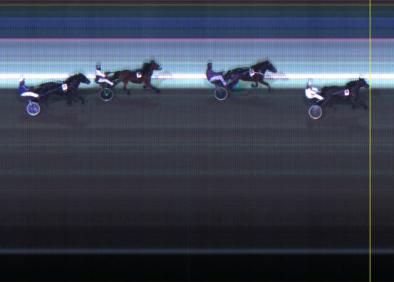 Målfoto for løp 7 på bane LE den 05.01.2015