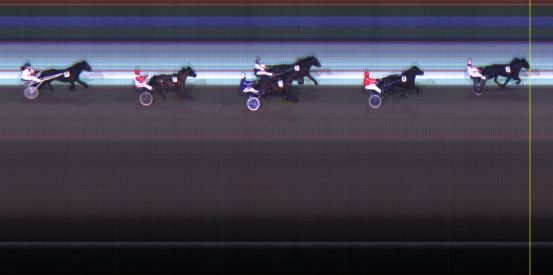 Målfoto for løp 5 på bane LE den 12.01.2015