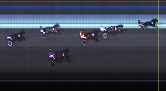 Målfoto for løp 7 på bane LE den 12.01.2015