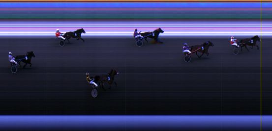 Målfoto for løp 2 på bane LE den 20.01.2015