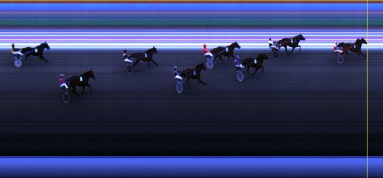 Målfoto for løp 4 på bane LE den 20.01.2015