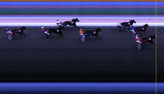 Målfoto for løp 5 på bane LE den 20.01.2015