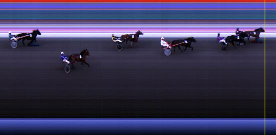 Målfoto for løp 2 på bane LE den 24.01.2015