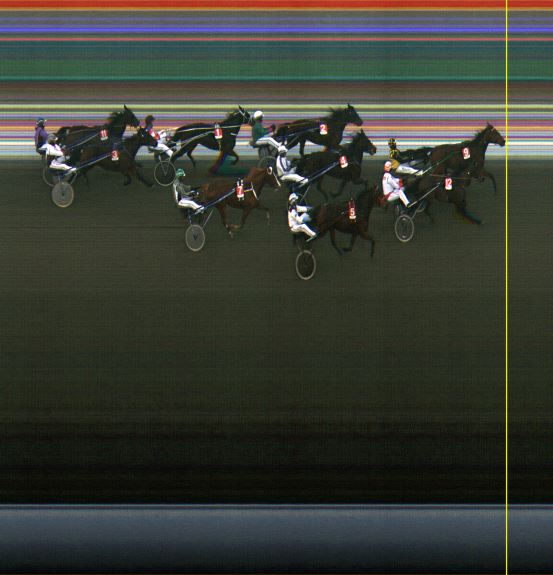 Målfoto for løp 3 på bane LE den 24.01.2015