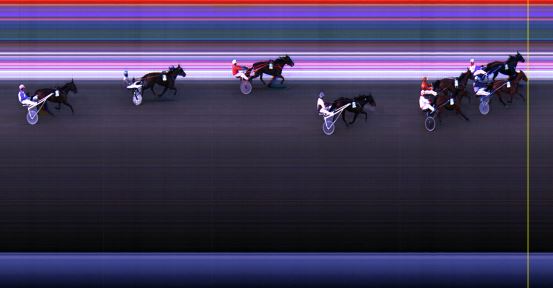 Målfoto for løp 4 på bane LE den 24.01.2015