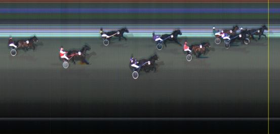 Målfoto for løp 7 på bane LE den 24.01.2015