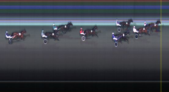 Målfoto for løp 9 på bane LE den 24.01.2015