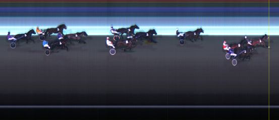 Målfoto for løp 6 på bane LE den 02.02.2015