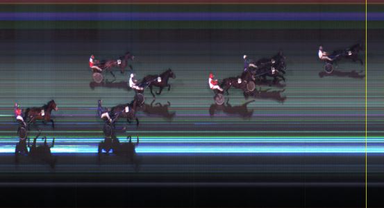 Målfoto for løp 9 på bane LE den 09.02.2015