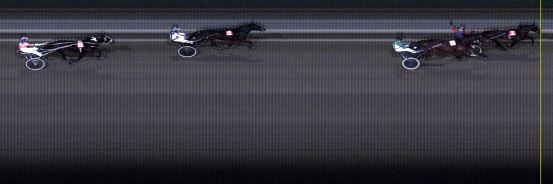 Målfoto for løp 3 på bane LE den 16.02.2015