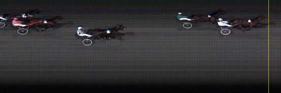 Målfoto for løp 2 på bane LE den 23.02.2015