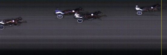 Målfoto for løp 8 på bane LE den 23.02.2015