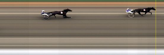 Målfoto for løp 3 på bane LE den 06.04.2015