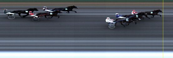 Målfoto for løp 4 på bane LE den 06.04.2015