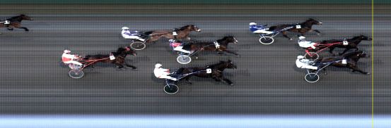 Målfoto for løp 6 på bane LE den 13.04.2015