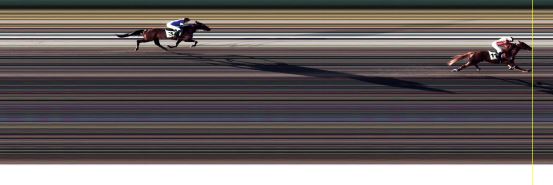 Målfoto for løp 4 på bane LE den 27.04.2015