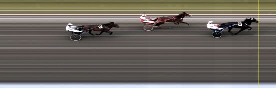 Målfoto for løp 1 på bane LE den 07.07.2015