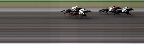 Målfoto for løp 1 på bane LE den 08.08.2015