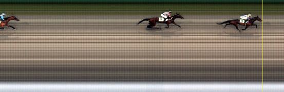 Målfoto for løp 1 på bane LE den 07.09.2015