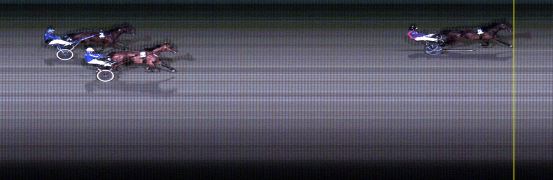 Målfoto for løp 6 på bane LE den 07.09.2015