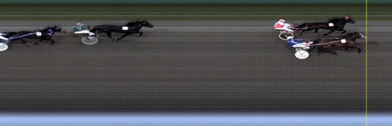 Målfoto for løp 3 på bane LE den 14.09.2015