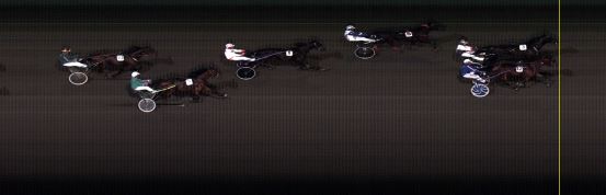 Målfoto for løp 7 på bane LE den 14.09.2015