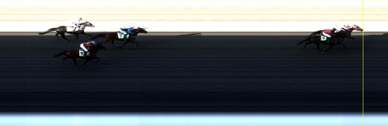 Målfoto for løp 2 på bane LE den 03.10.2015