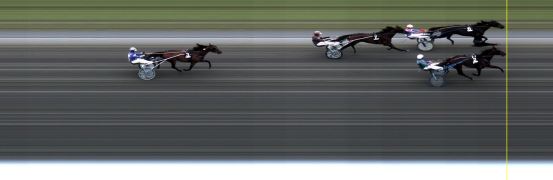 Målfoto for løp 6 på bane LE den 03.10.2015