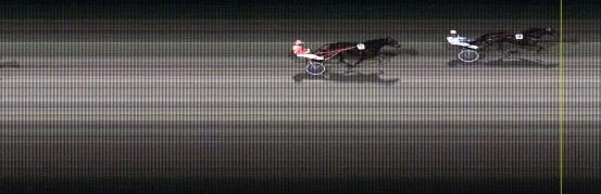 Målfoto for løp 1 på bane LE den 21.12.2015