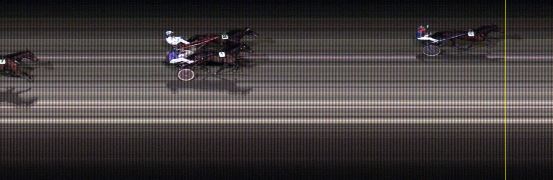 Målfoto for løp 9 på bane LE den 21.12.2015