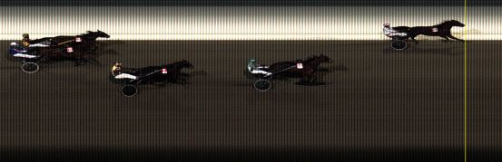 Målfoto for løp 3 på bane LE den 27.12.2015