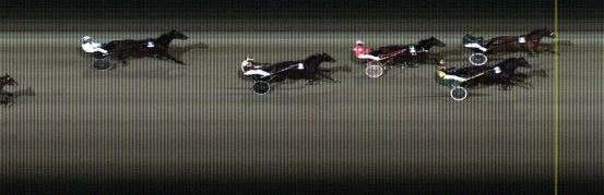 Målfoto for løp 2 på bane LE den 04.01.2016