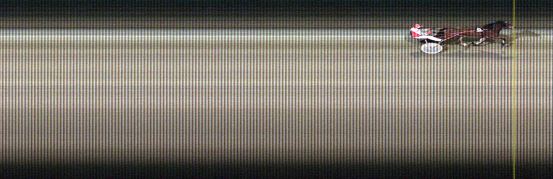 Målfoto for løp 6 på bane LE den 04.01.2016