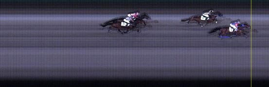 Målfoto for løp 5 på bane LE den 11.01.2016